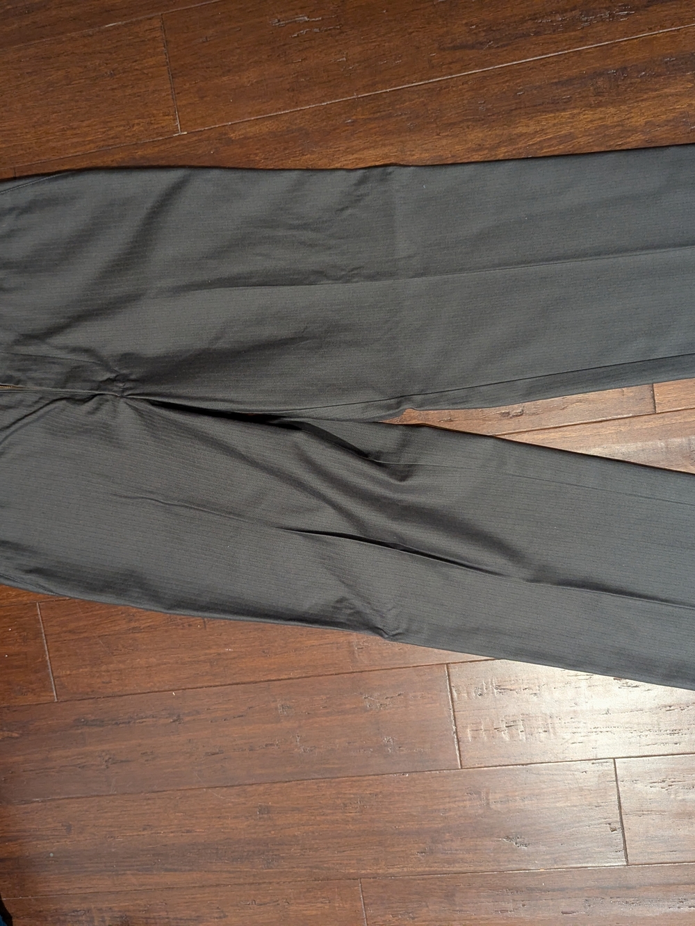 Dockers Men's Dark Gray Dress Pants - Subtle Pinstripe